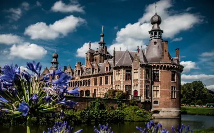 man made Ooidonk Castle HD Desktop Wallpaper | Background Image