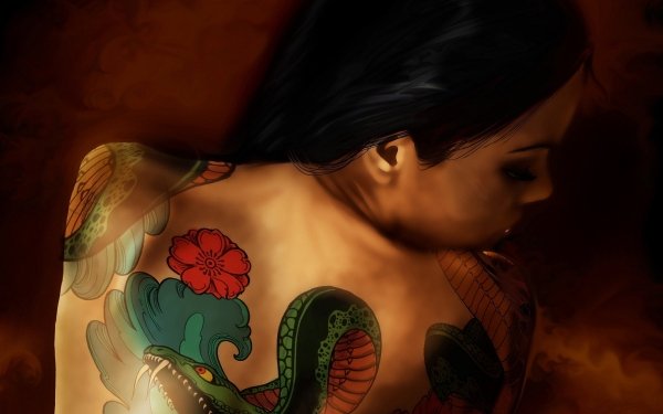 Fantasy Tattoo HD Wallpaper | Background Image