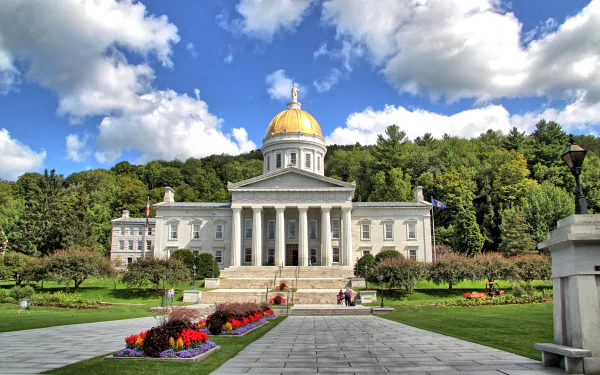 man made Vermont State House HD Desktop Wallpaper | Background Image