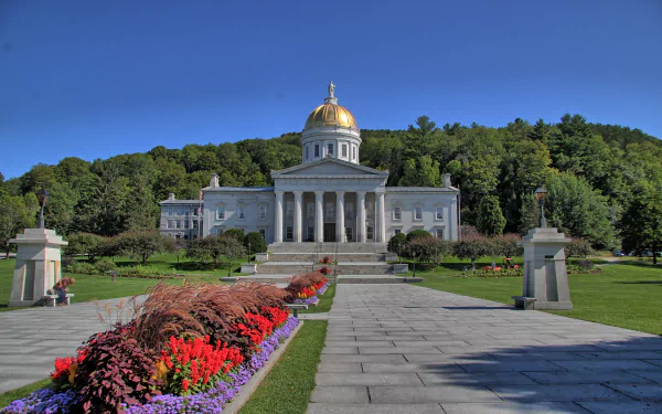 man made Vermont State House HD Desktop Wallpaper | Background Image