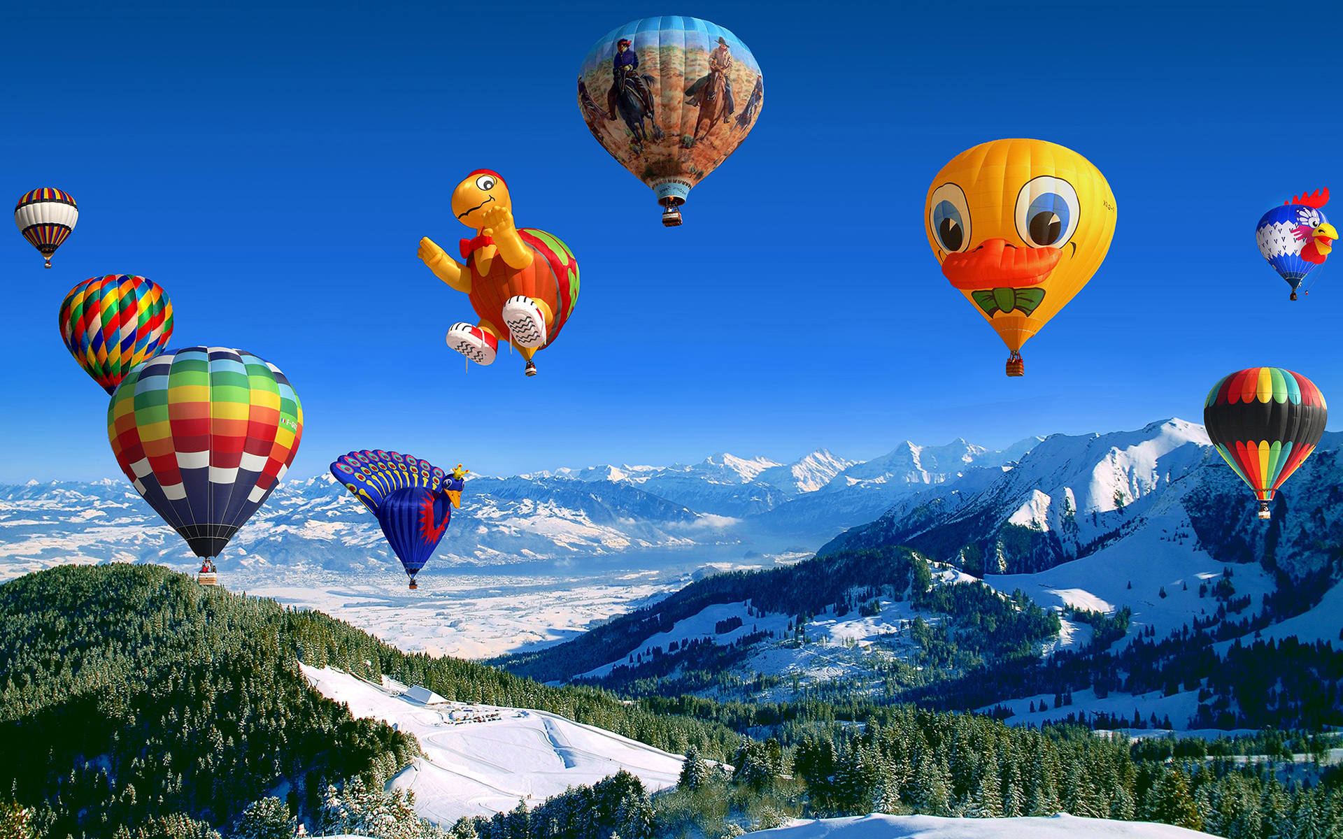 Voertuigen Heteluchtballon HD Wallpaper | Achtergrond