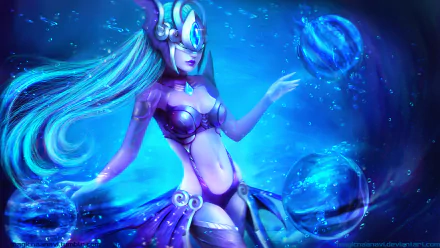  Atlantean Syndra by MagicnaAnavi