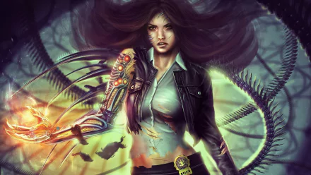 Comic Witchblade HD Desktop Wallpaper | Background Image