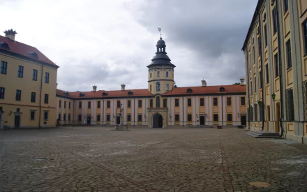 man made Nesvizh Castle HD Desktop Wallpaper | Background Image