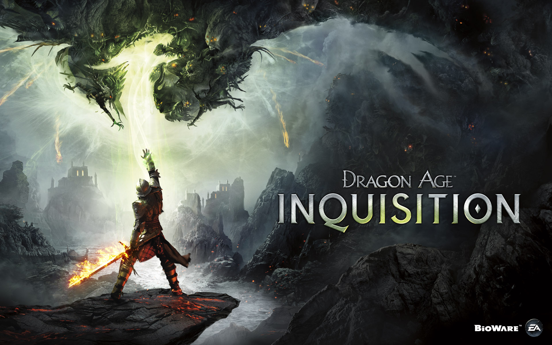 Dragon Age Inquisition Box Art Wallpaper