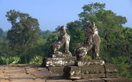 religious Pre Rup Temple HD Desktop Wallpaper | Background Image