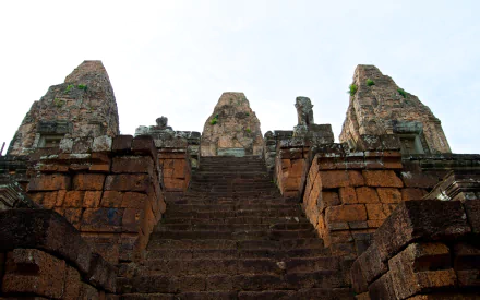 religious Pre Rup Temple HD Desktop Wallpaper | Background Image
