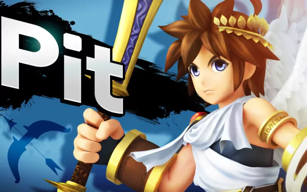 Pit (Kid Icarus) video game Super Smash Bros. for Nintendo 3DS and Wii U HD Desktop Wallpaper | Background Image