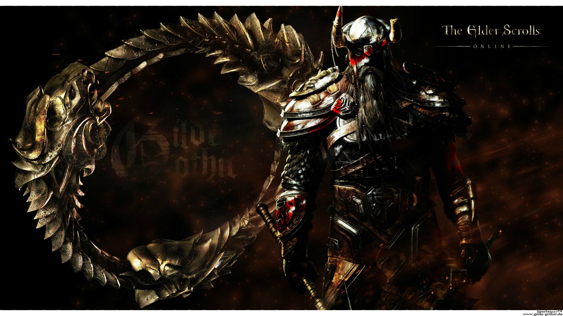 The Elder Scrolls Online Full HD Wallpaper and Background Image