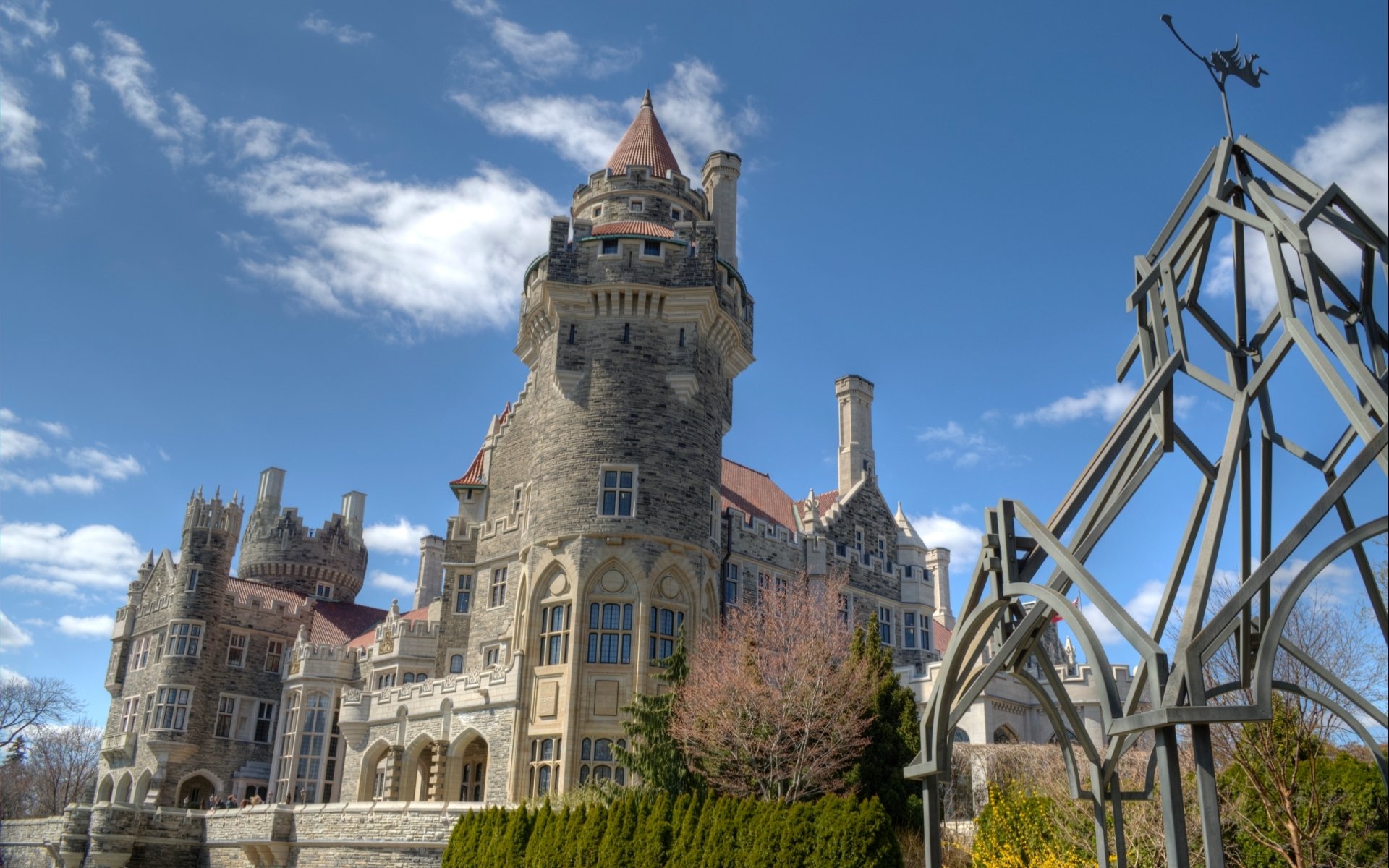 Download Man Made Casa Loma HD Wallpaper