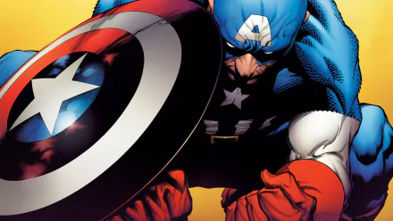 Comic Captain America HD Desktop Wallpaper | Background Image