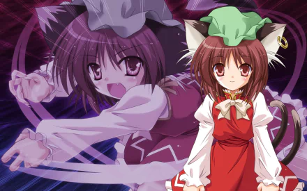 Chen (Touhou) Anime Touhou HD Desktop Wallpaper | Background Image