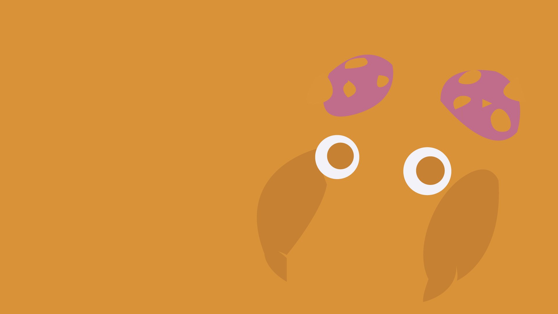 Download Minimalist Paras (Pokémon) Video Game Pokemon Minimalist Gaming HD Wallpaper