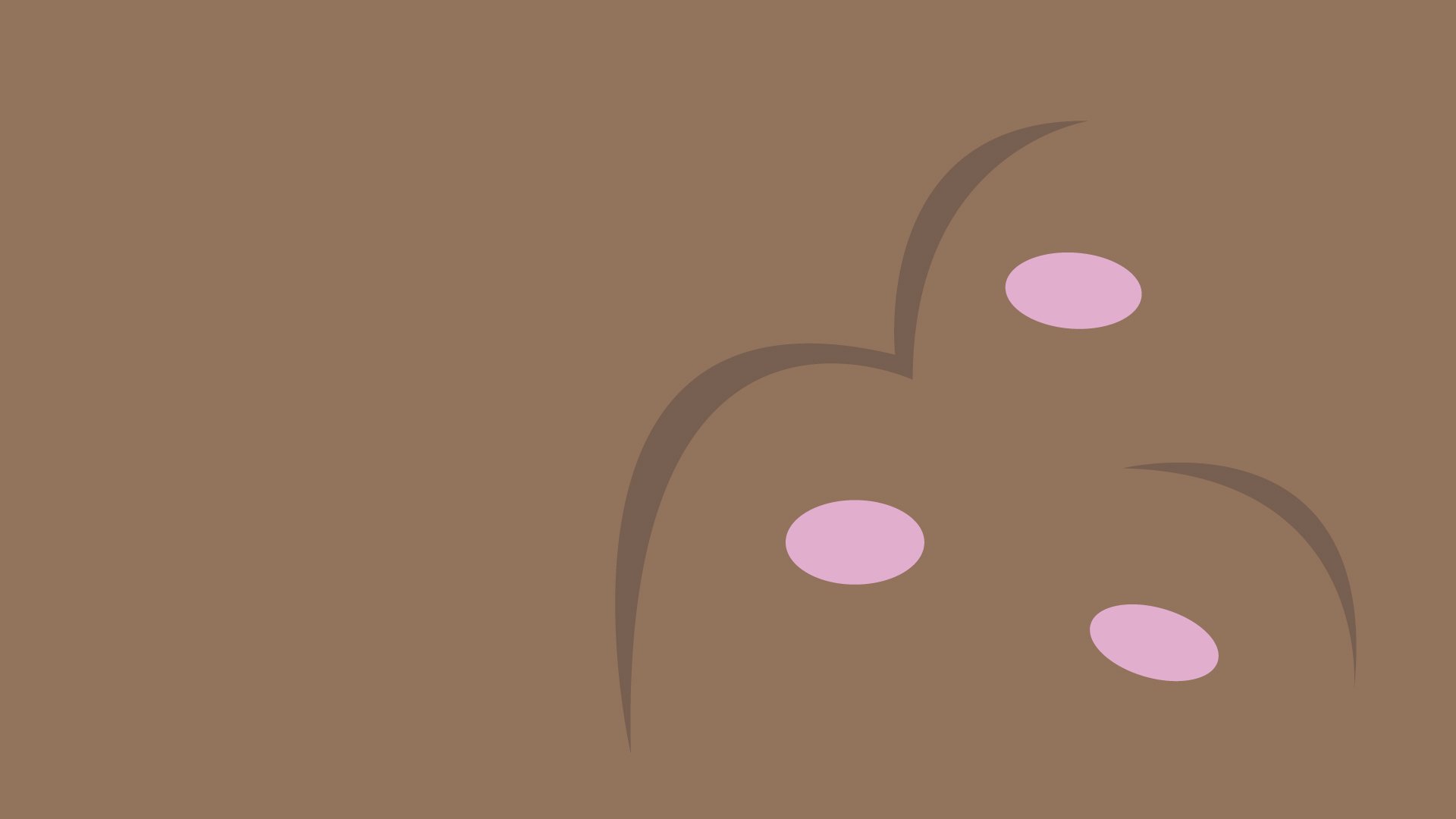 Download Minimalist Dugtrio (Pokémon) Video Game Pokemon Minimalist Gaming HD Wallpaper