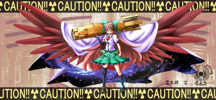 Utsuho Reiuji Anime Touhou HD Desktop Wallpaper | Background Image