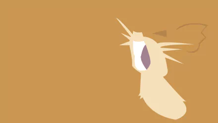 minimalist Raticate (Pokémon) video game Pokemon Minimalist Gaming HD Desktop Wallpaper | Background Image