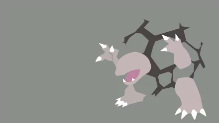 minimalist Golem (Pokemon) video game Pokemon Minimalist Gaming HD Desktop Wallpaper | Background Image