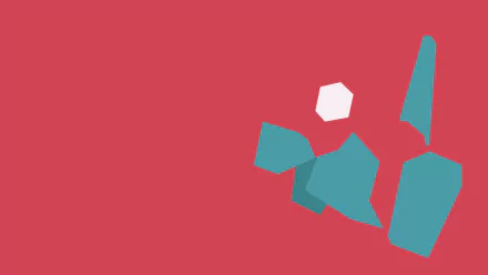 minimalist Porygon (Pokémon) video game Pokemon Minimalist Gaming HD Desktop Wallpaper | Background Image