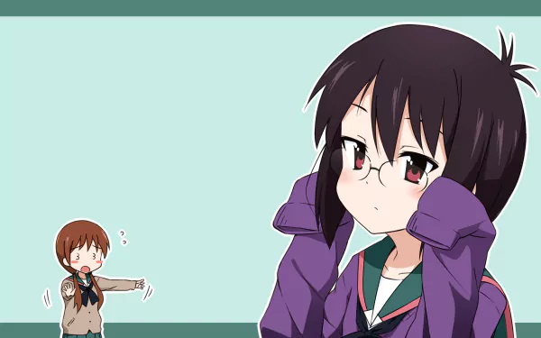 Nagisa Tennōji Tooru Ichii Anime A Channel HD Desktop Wallpaper | Background Image