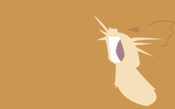 minimalist Raticate (Pokémon) video game Pokemon Minimalist Gaming HD Desktop Wallpaper | Background Image