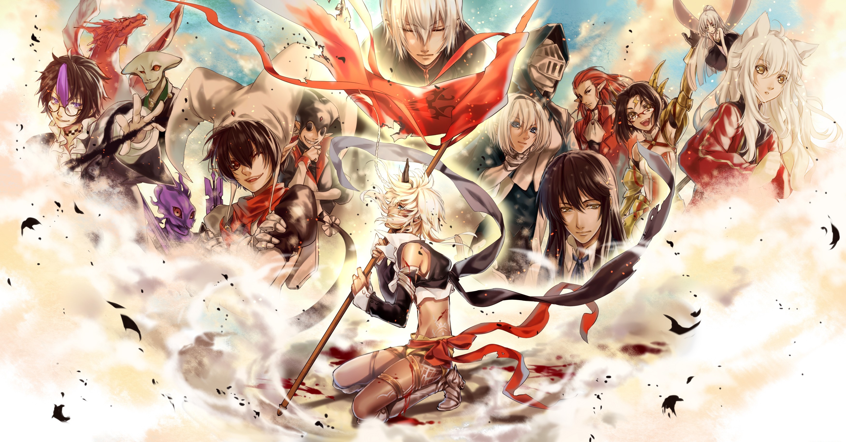 Anime Pixiv Fantasia Fallen Kings HD Wallpaper | Background Image