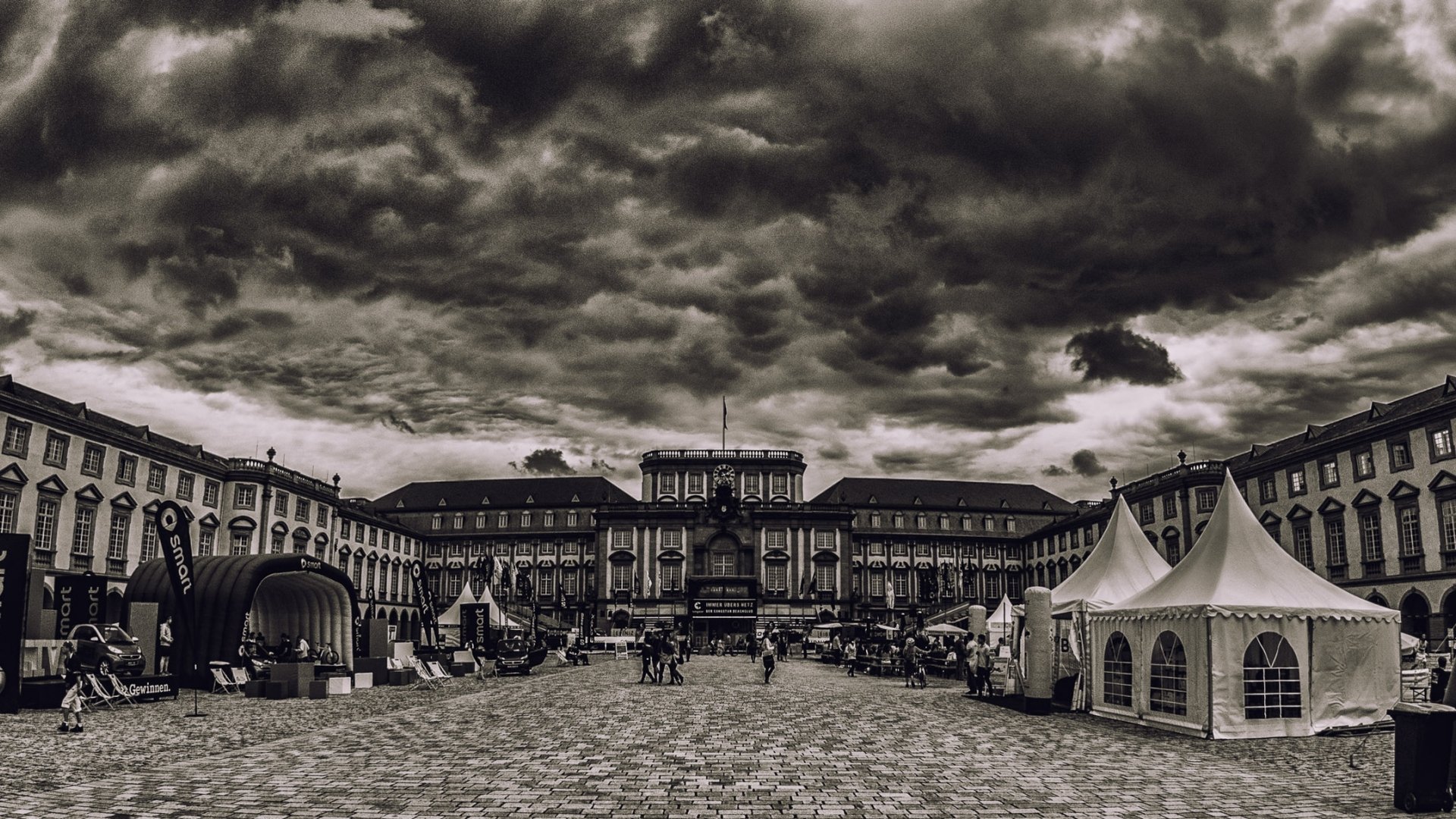 Download Man Made Mannheim Palace HD Wallpaper