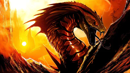 video game Kaiju Combat HD Desktop Wallpaper | Background Image