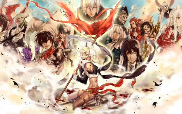 Pixiv Fantasia FK Pixiv Fantasia Anime Pixiv Fantasia Fallen Kings HD Desktop Wallpaper | Background Image