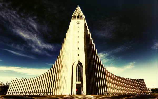 rejkjavik church of hallgrim religious Hallgrimskirkja HD Desktop Wallpaper | Background Image