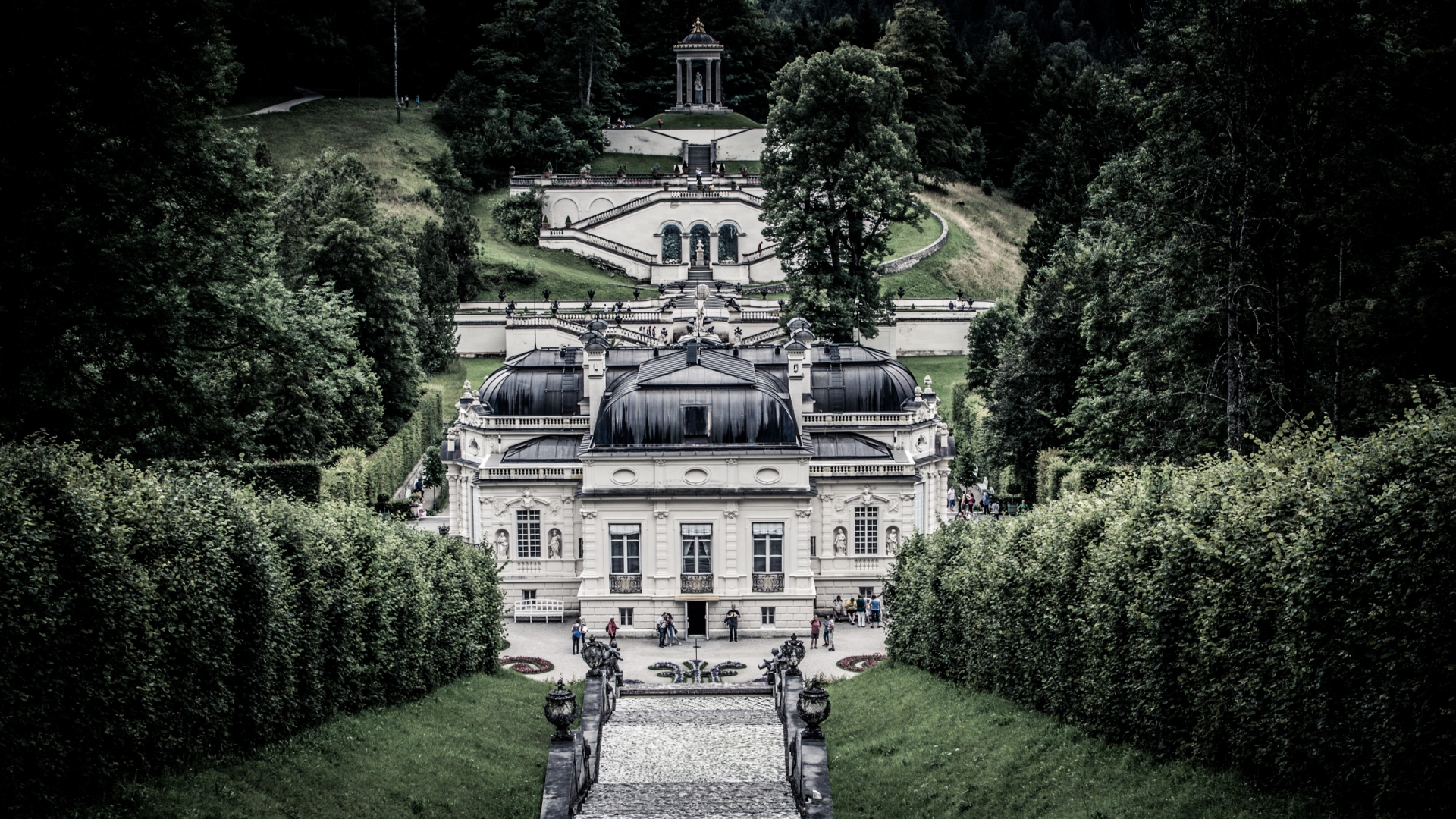 Man Made Linderhof Palace HD Wallpaper | Background Image