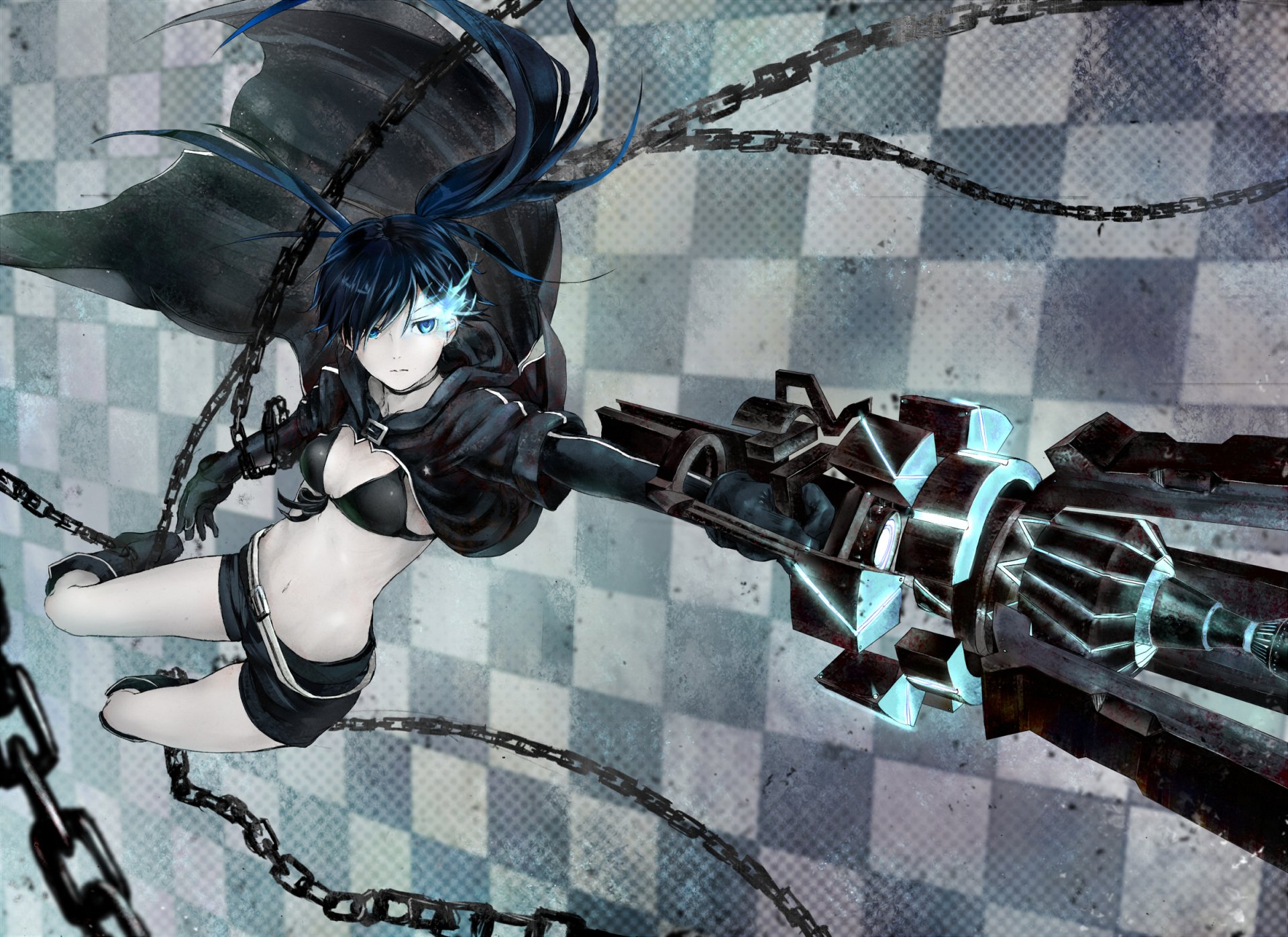 Anime Black Rock Shooter HD Wallpaper