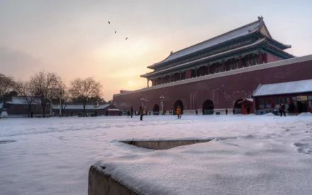  Winter Morning at the Forbidden City
