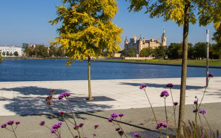 man made Schwerin Palace HD Desktop Wallpaper | Background Image