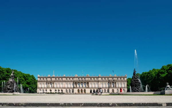man made Herrenchiemsee Palace HD Desktop Wallpaper | Background Image