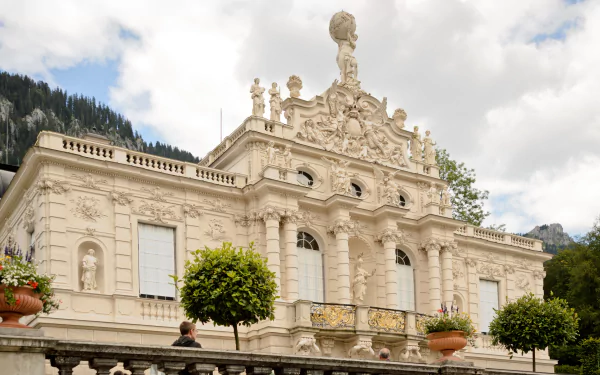man made Linderhof Palace HD Desktop Wallpaper | Background Image