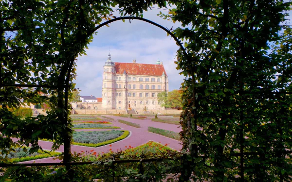 man made Güstrow Palace HD Desktop Wallpaper | Background Image