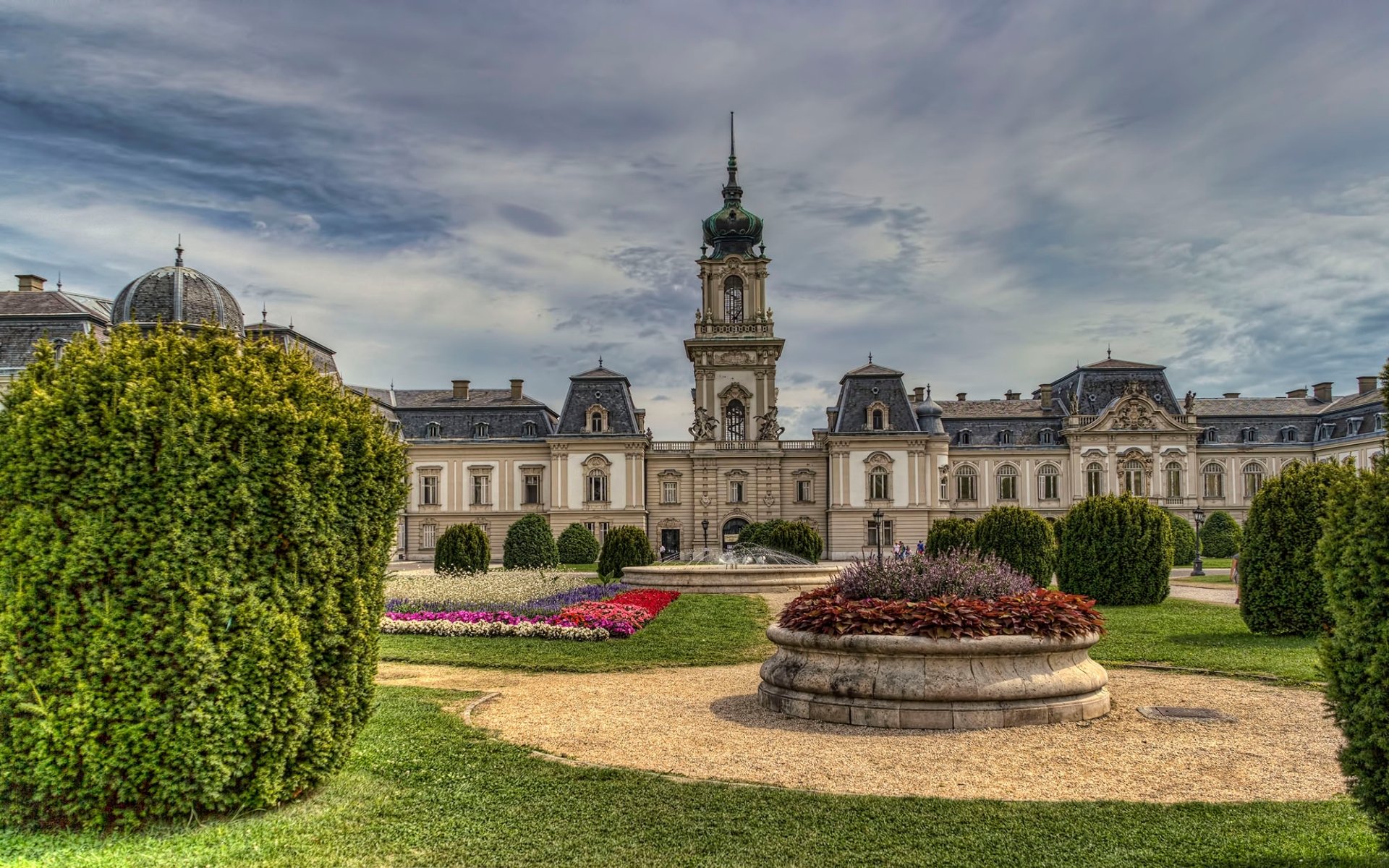 Download Man Made Festetics Palace HD Wallpaper