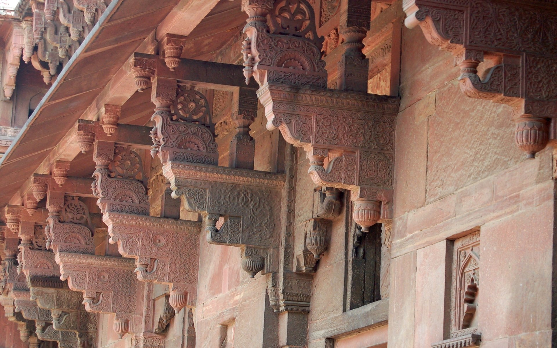 Download Man Made Agra Fort HD Wallpaper