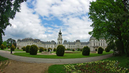 man made Festetics Palace HD Desktop Wallpaper | Background Image