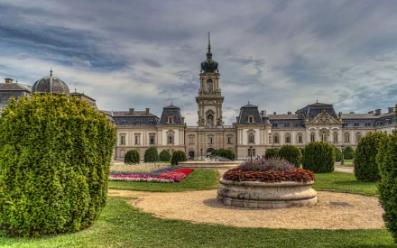 man made Festetics Palace HD Desktop Wallpaper | Background Image