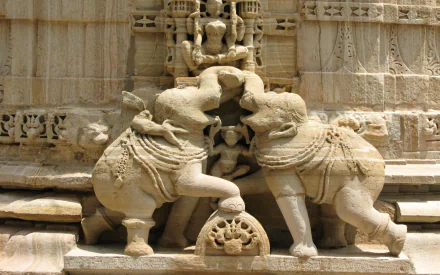 man made Chittorgarh HD Desktop Wallpaper | Background Image
