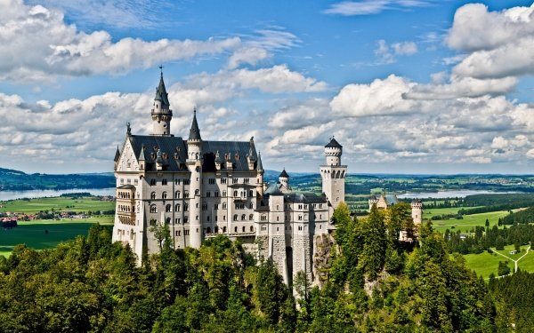 Man Made Neuschwanstein Castle Castles Germany Castle HD Wallpaper | Background Image