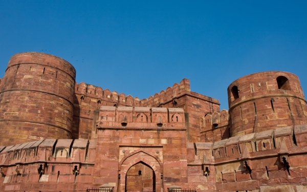 Man Made Agra Fort Castles India HD Wallpaper | Background Image
