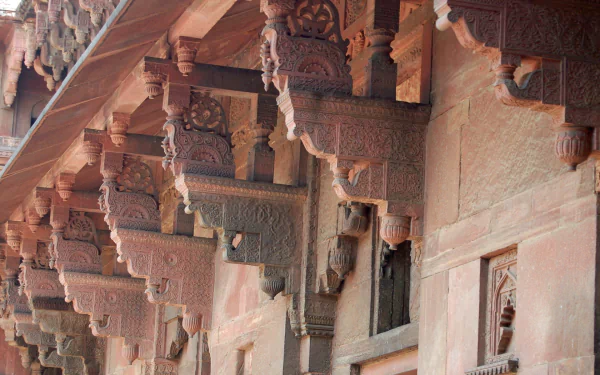 man made Agra Fort HD Desktop Wallpaper | Background Image