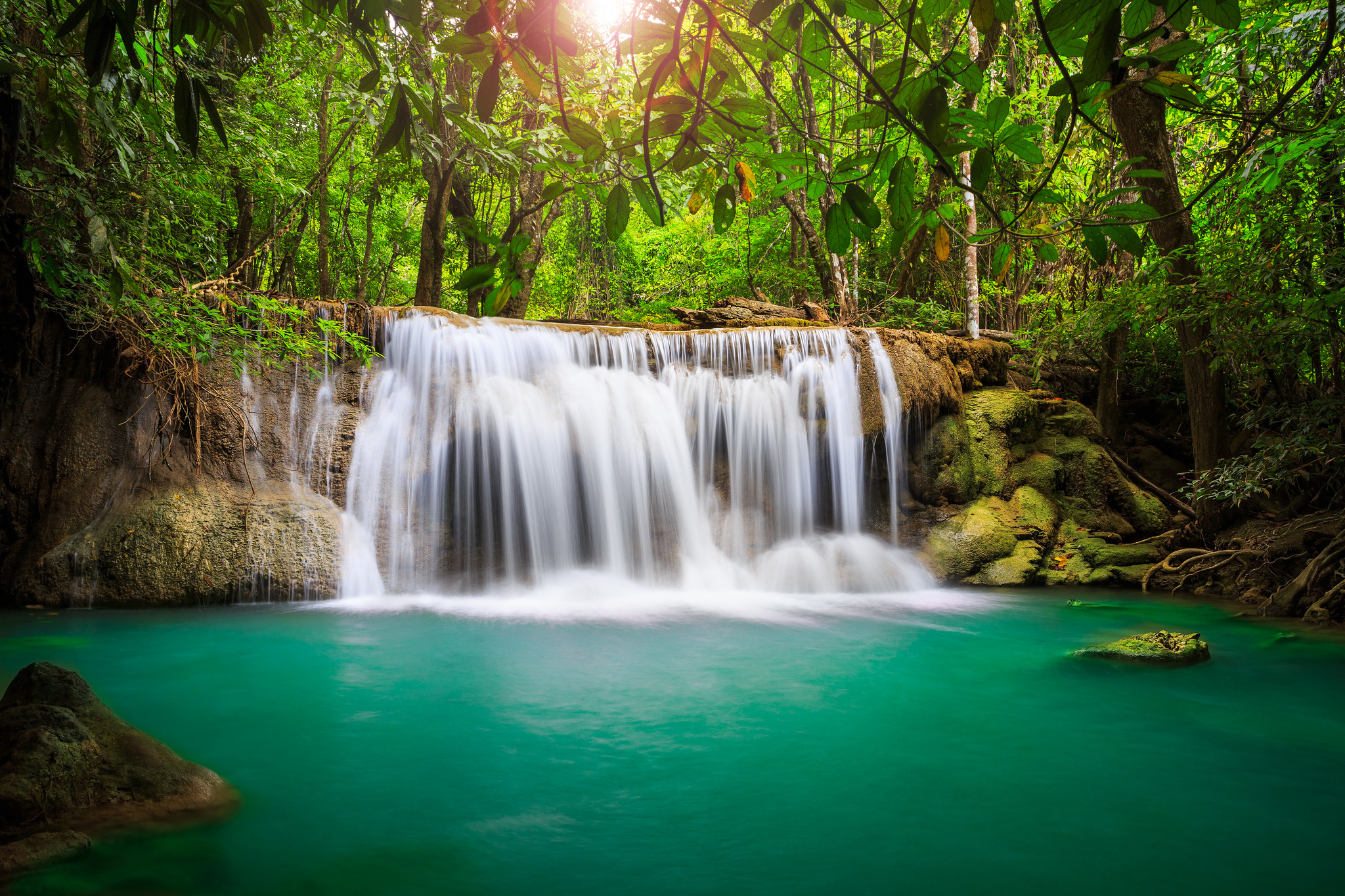 Nature Waterfall HD Wallpaper | Background Image