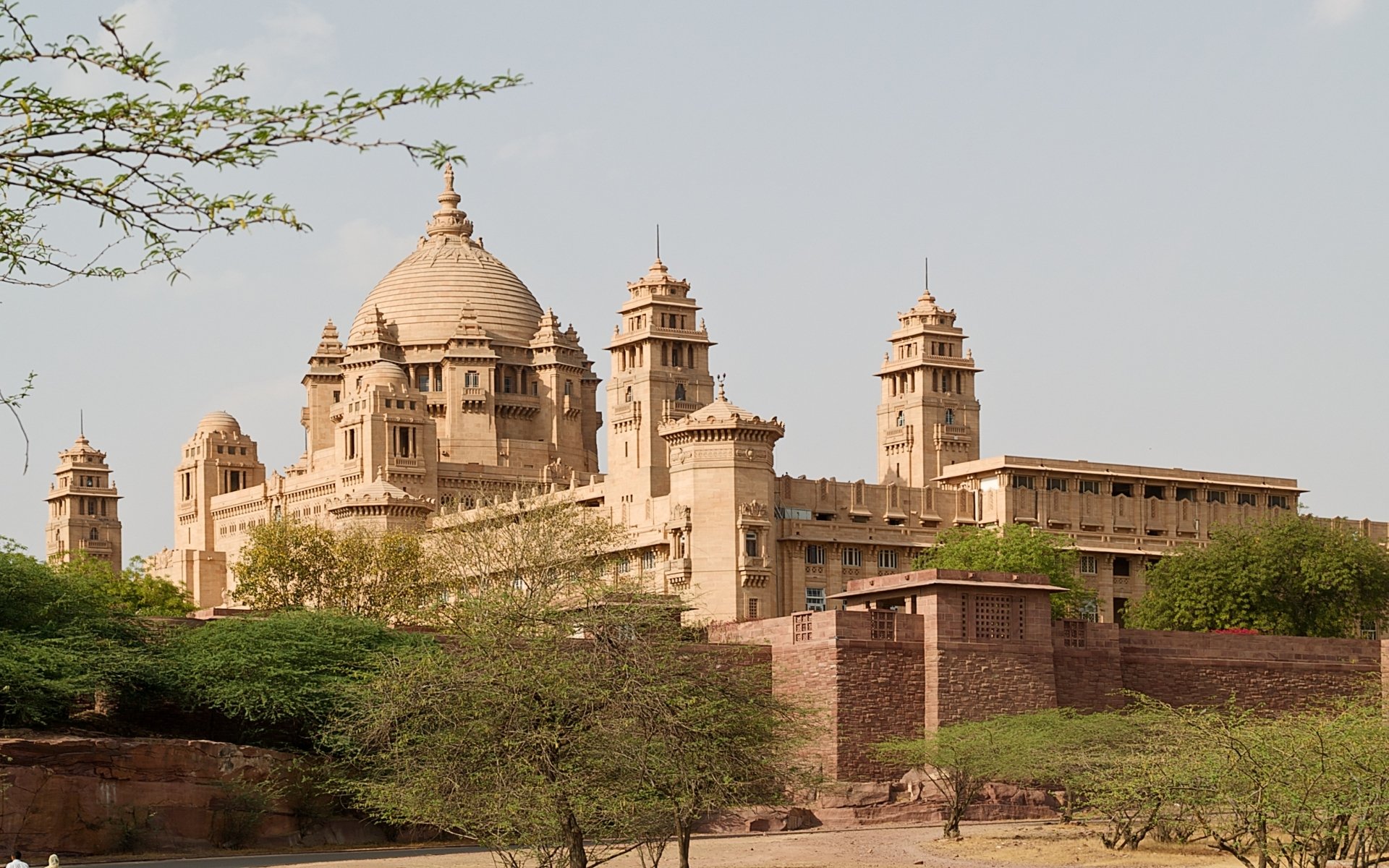 Download Man Made Umaid Bhawan Palace HD Wallpaper
