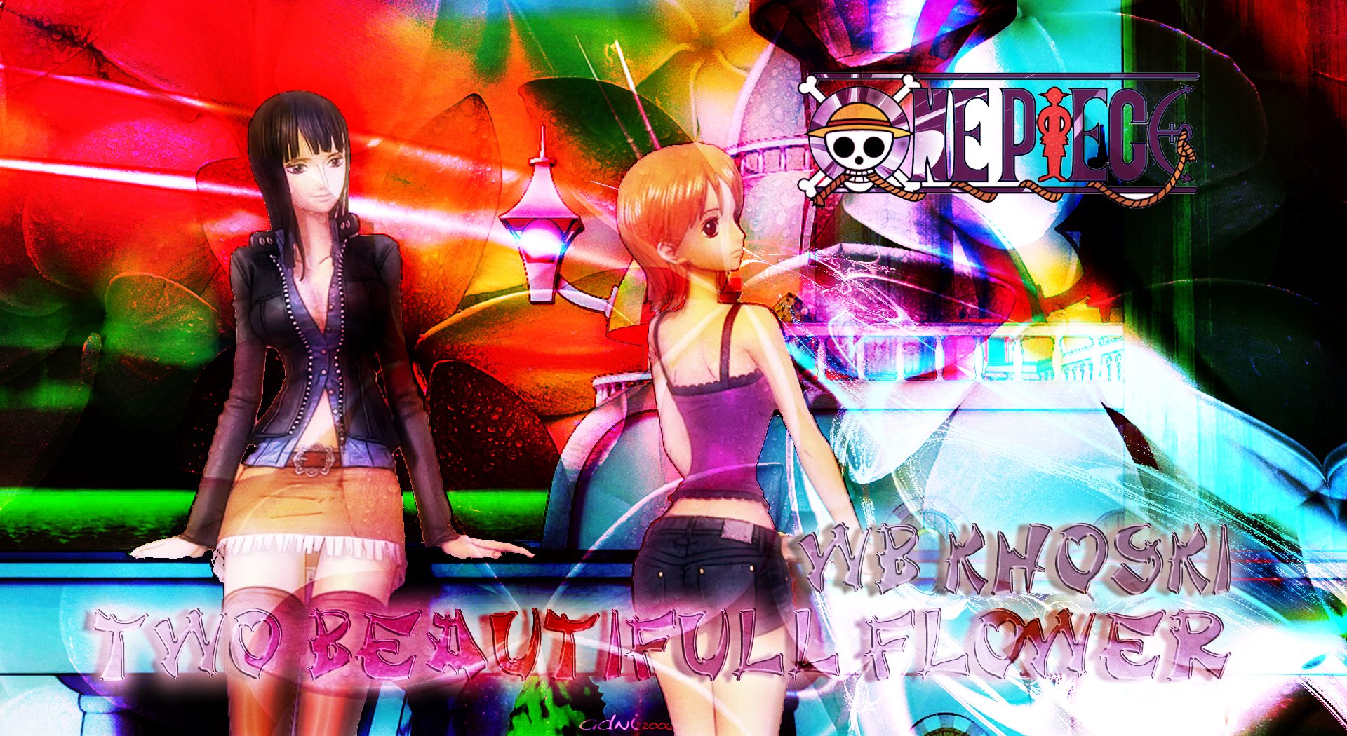 Nami & Robin Chwaaan By WB KHOSKI Wallpaper and Background 1920x1050