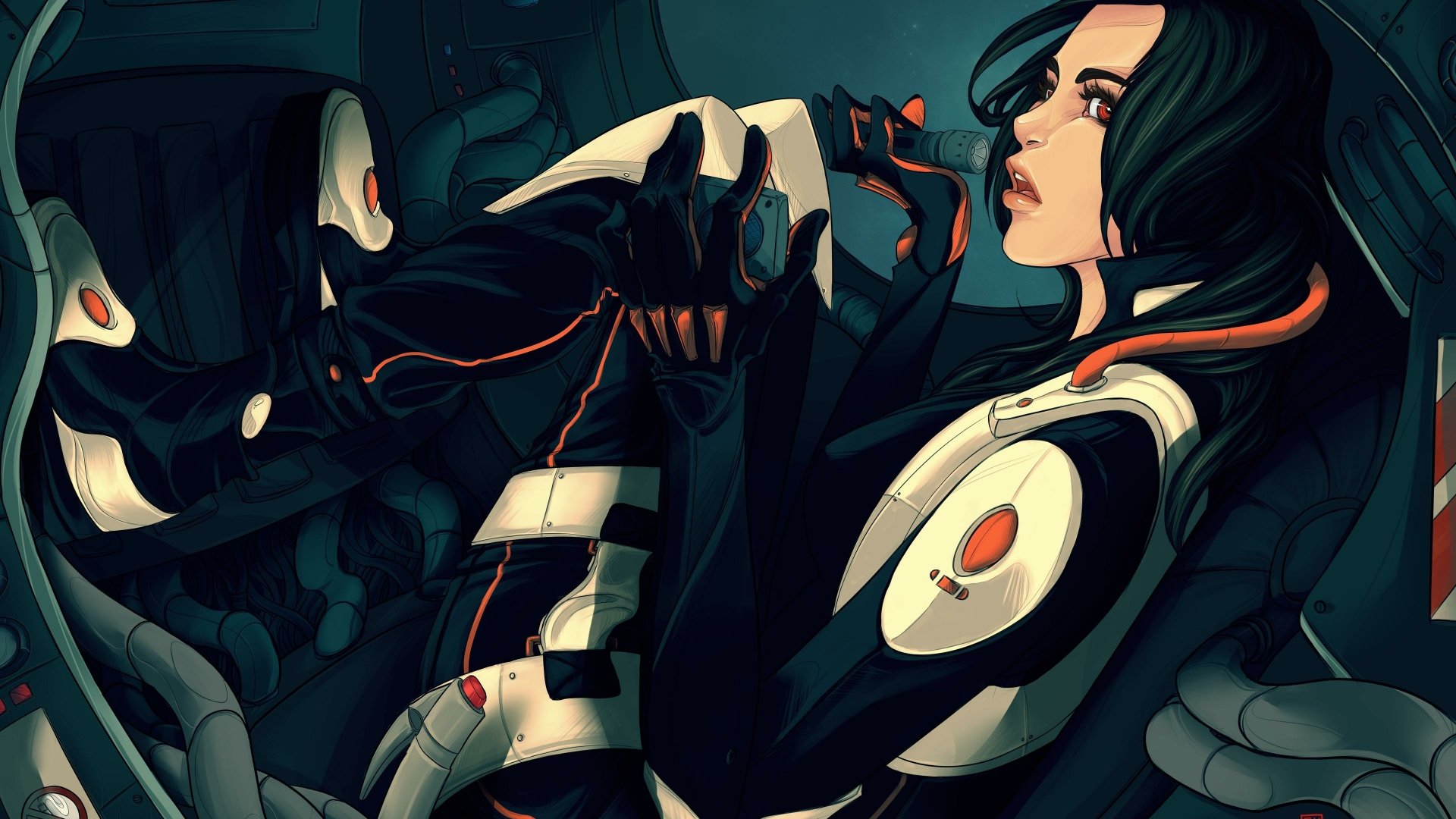 Download Sci Fi Woman 4k Ultra HD Wallpaper by Sha-H