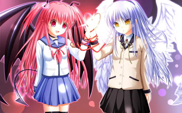 Yui (Angel Beats!) Kanade Tachibana Anime Angel Beats! HD Desktop Wallpaper | Background Image