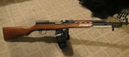 man made SKS rifle HD Desktop Wallpaper | Background Image